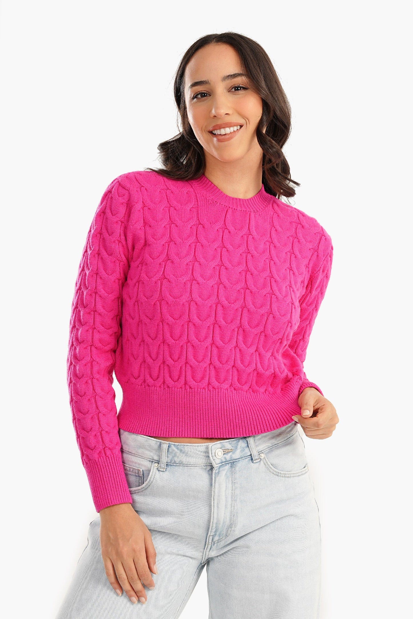 Carina Snug Fit Cropped Pullover