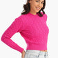 Carina Snug Fit Cropped Pullover