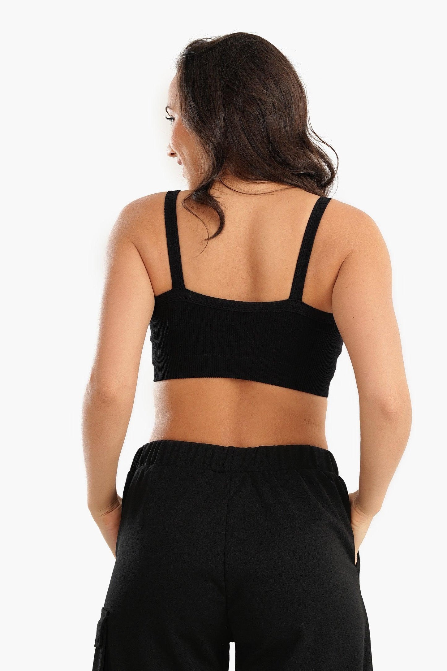 Plunge Neck Crop Top - Carina - ??Ã¢â‚¬â„¢????????ÃƒÂ±??Ã¯Â¿Â½ÃƒÂ¿??Ã†â€™?ÃƒÂ¿????