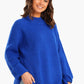 Relaxed Pullover with Folded Cuffs