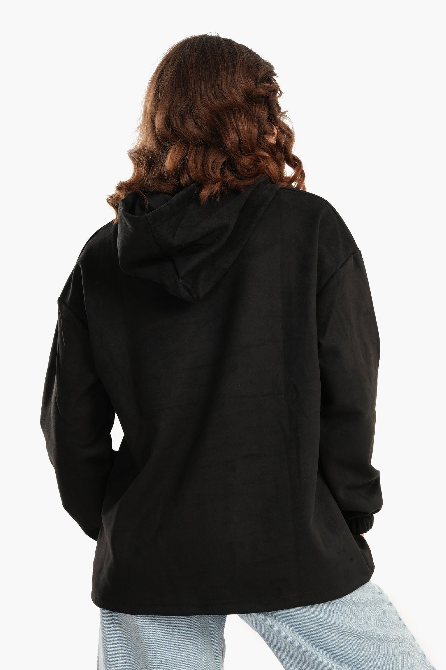 Black Velvet Lounge Hoodie