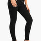 Black Leggings with Front Buttons