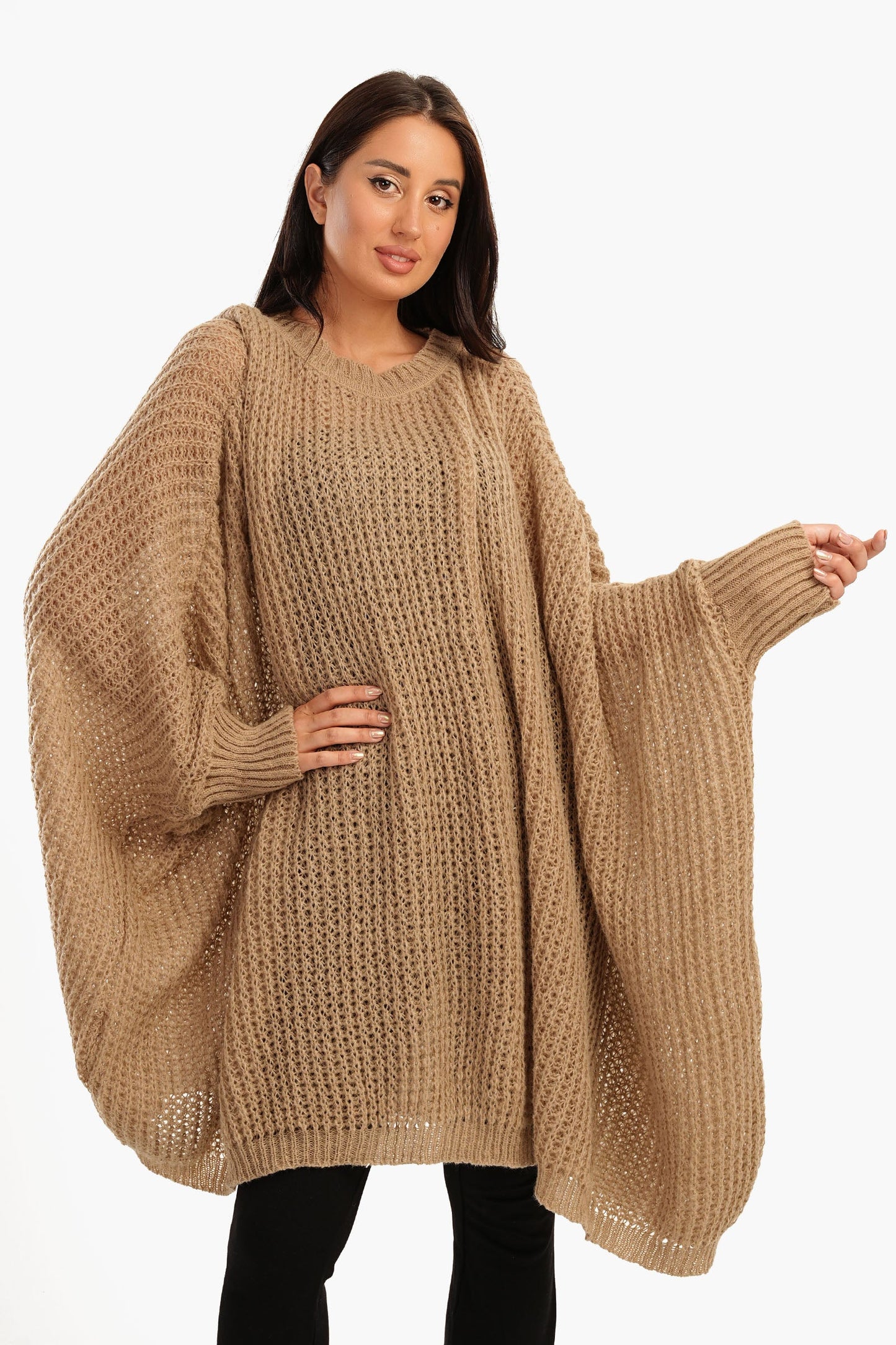 Carina Poncho with Closed Cuffs