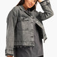 Carina Grey Denim Jacket