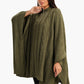 Carina Slip-On High Neck Poncho