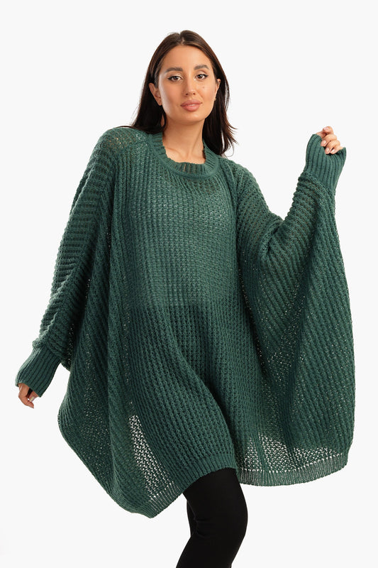 Carina Poncho with Closed Cuffs