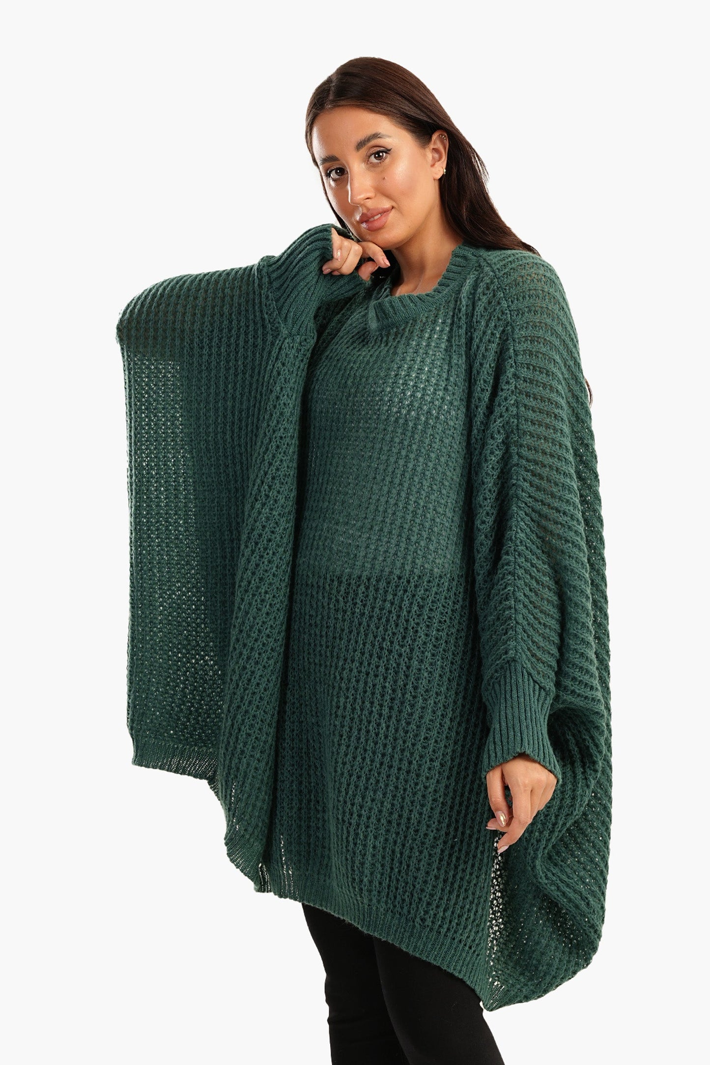 Carina Poncho with Closed Cuffs