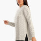 Carina Knitted Pullover with Slits