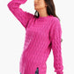 Carina Knitted Pullover with Slits