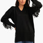 High Low Pullover With Fringes