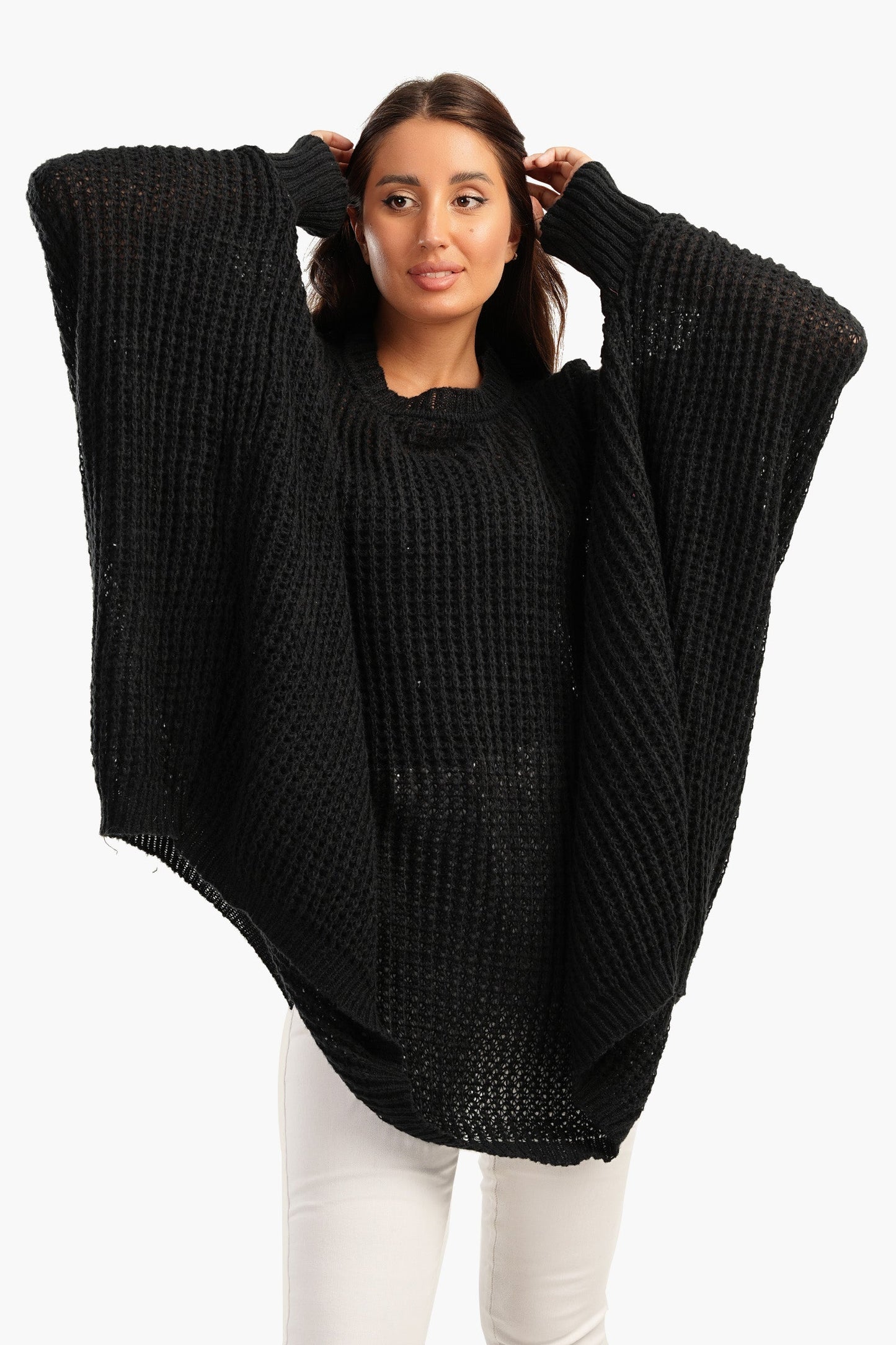 Carina Poncho with Closed Cuffs