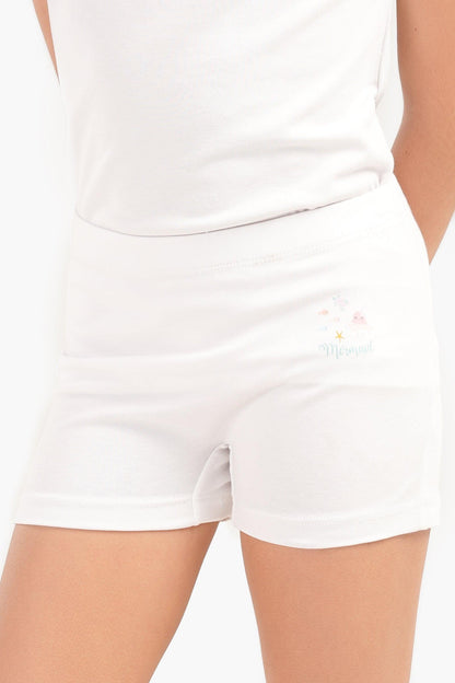 مجموعة من 3 شورتات قصيرة للبنات