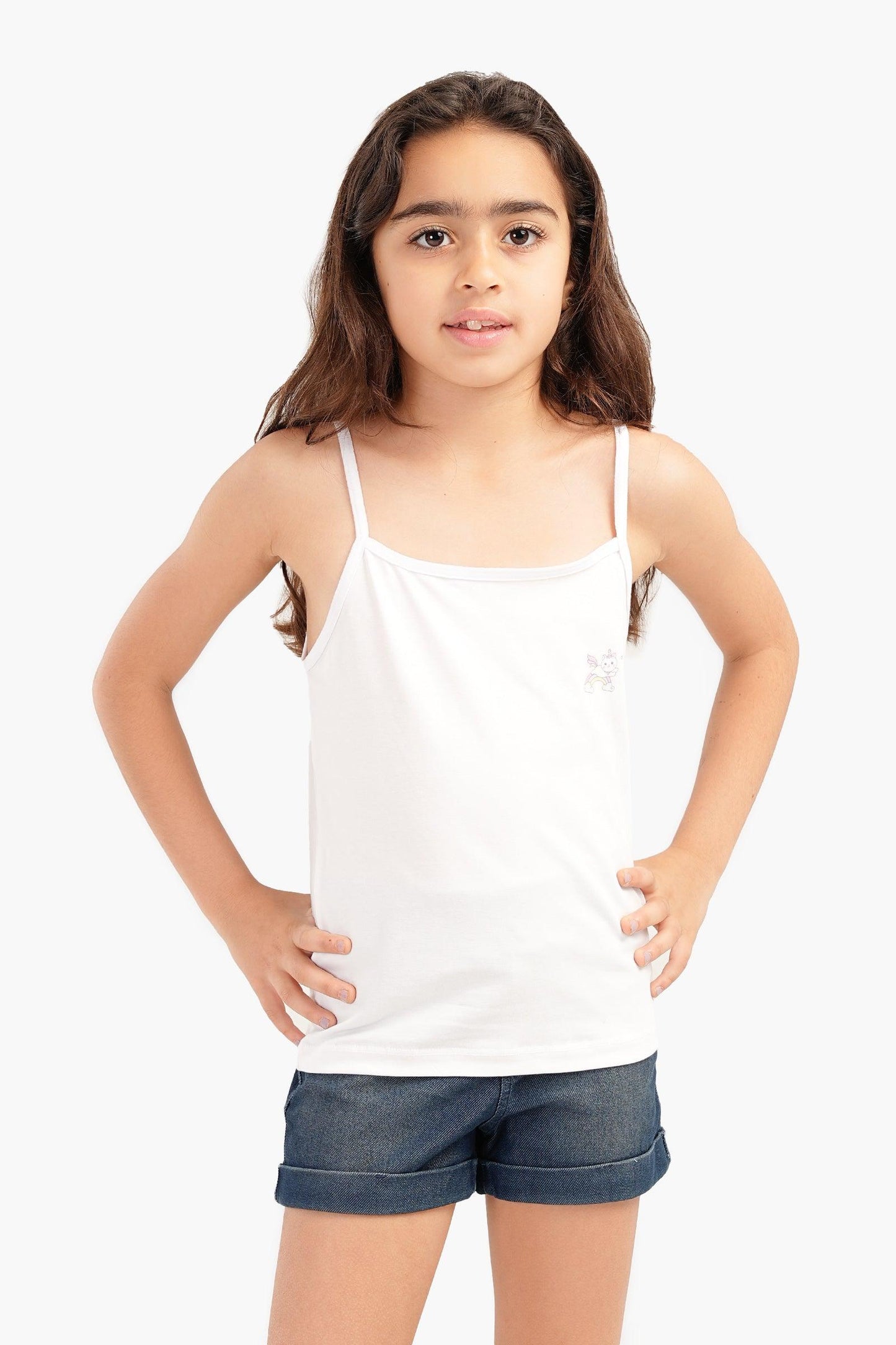 Pack of 3 Cami Tops for Girls