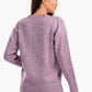 Cable Knitted V-Neck Pullover