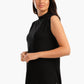 Black Viscose Regular Fit Top