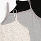 Carina Pack of 3 Cami Tops for Girls