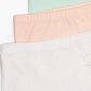 Pack of 3 Brief Shorts for Girls