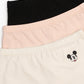 Pack of 3 Brief Shorts for Girls