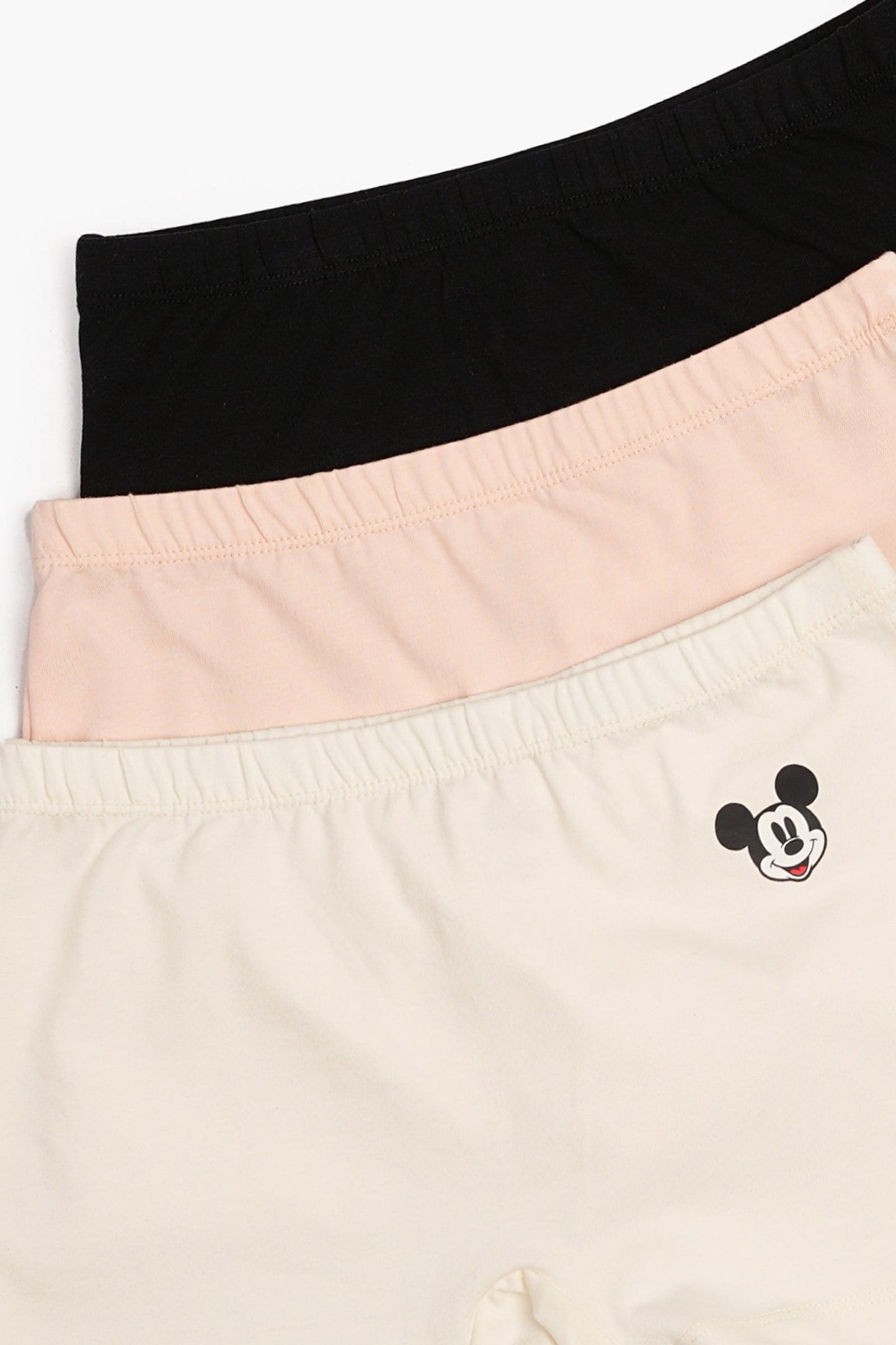 Pack of 3 Brief Shorts for Girls