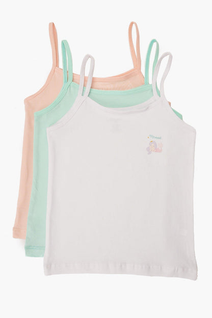 Carina Pack of 3 Cami Tops for Girls