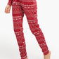 Christmas-Themed Slim Fit Pyjama Pants