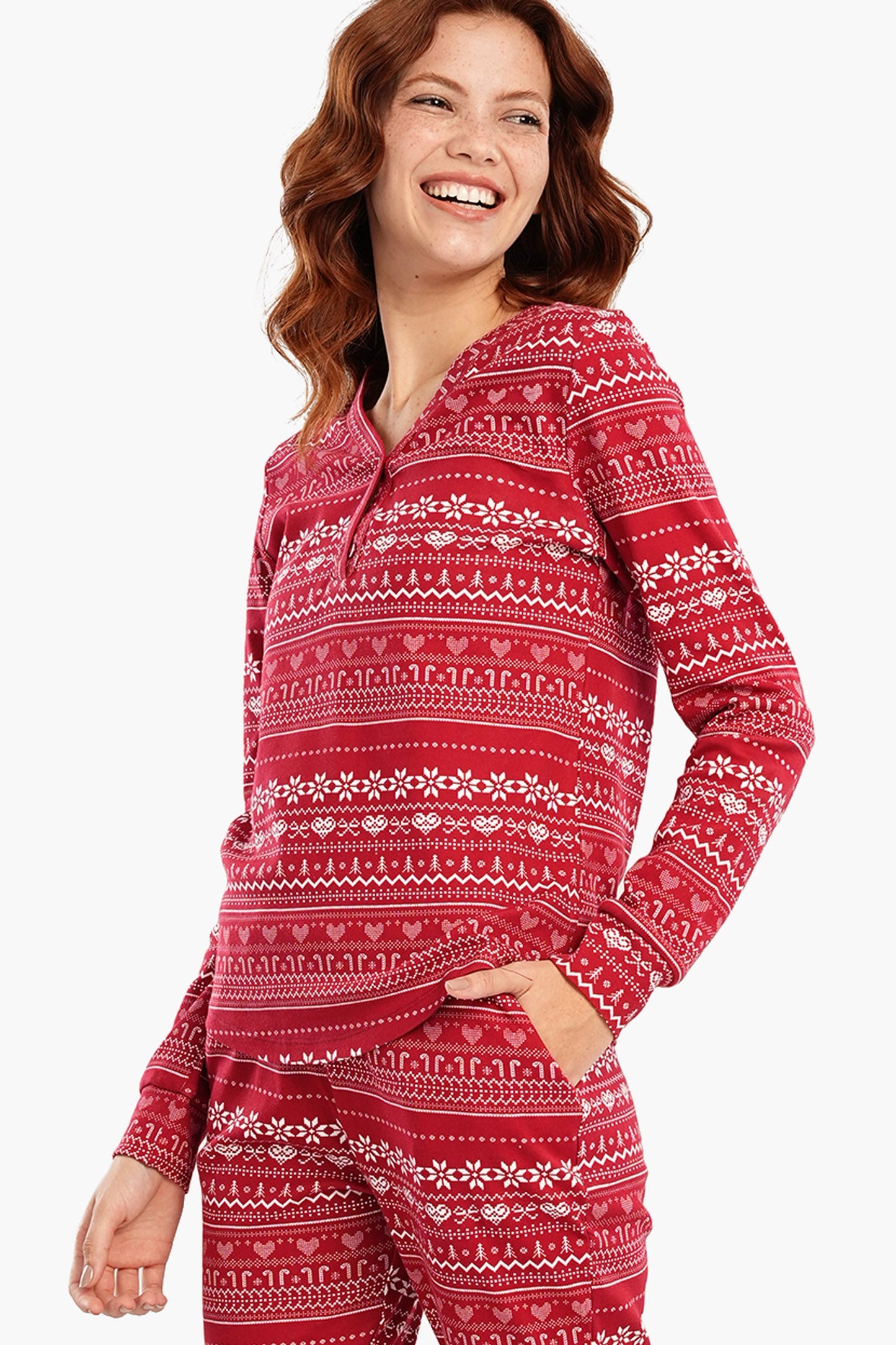 Christmas All Over Print Pyjama Set