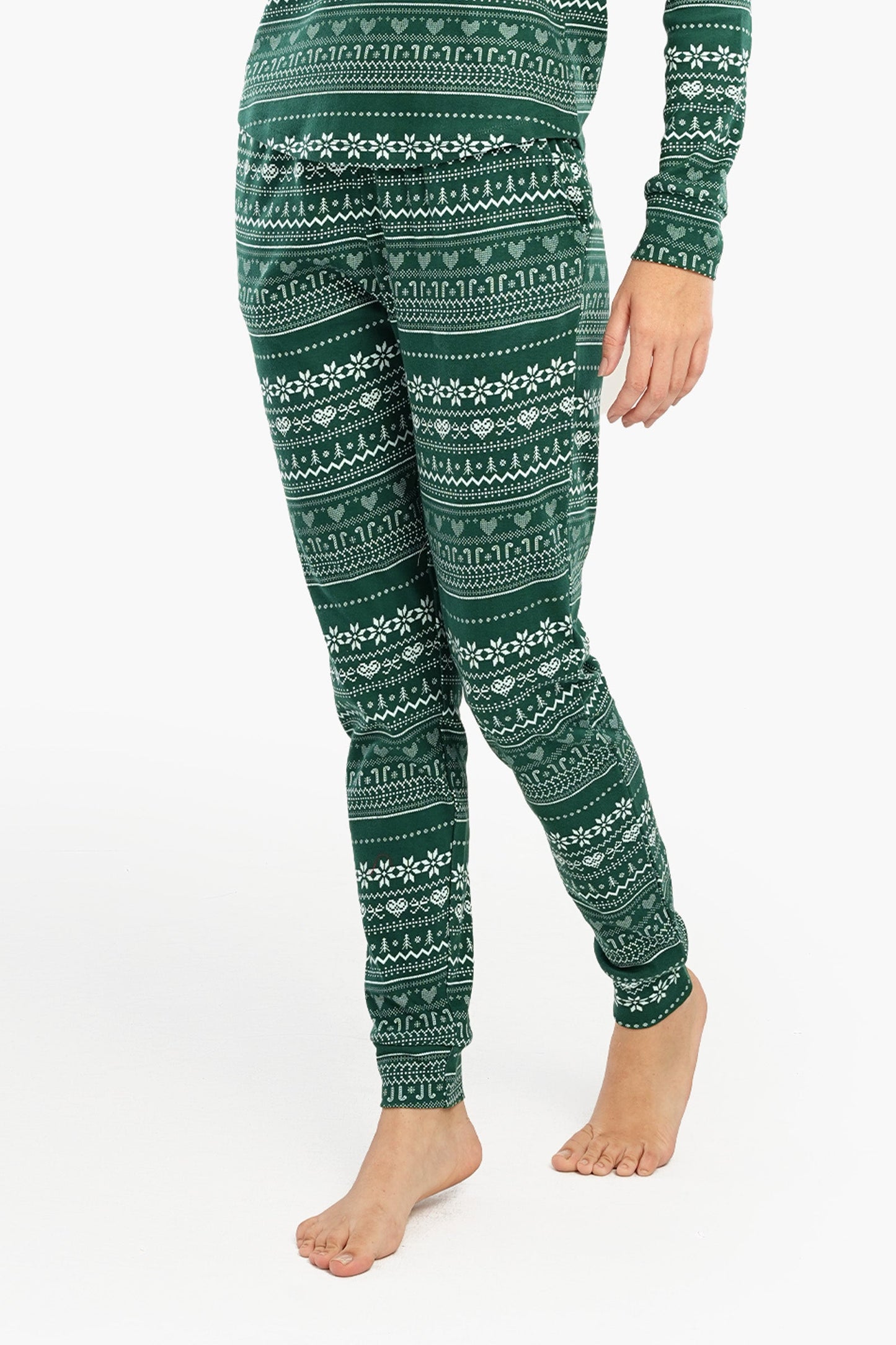 Christmas-Themed Slim Fit Pyjama Pants