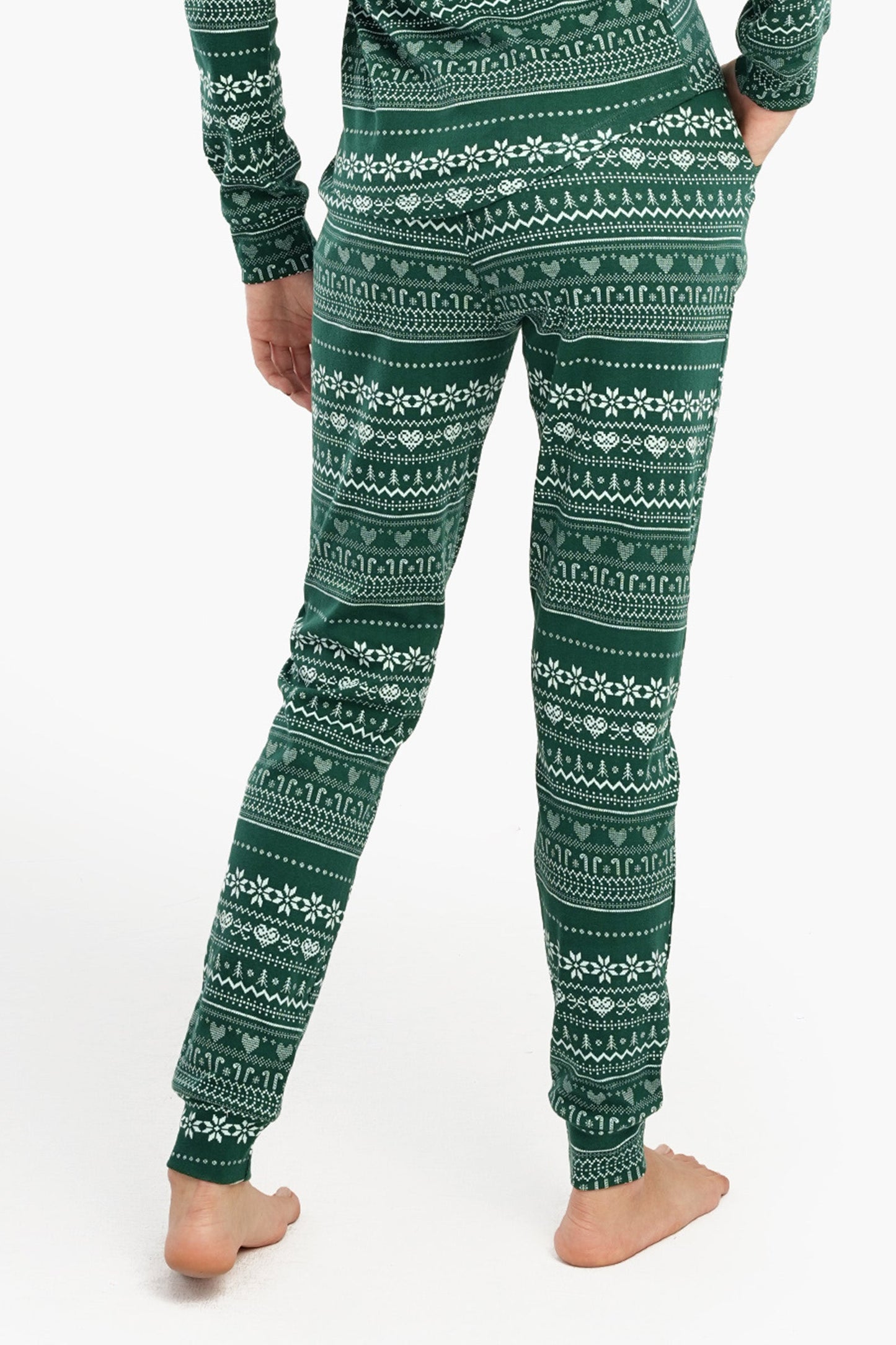 Christmas-Themed Slim Fit Pyjama Pants