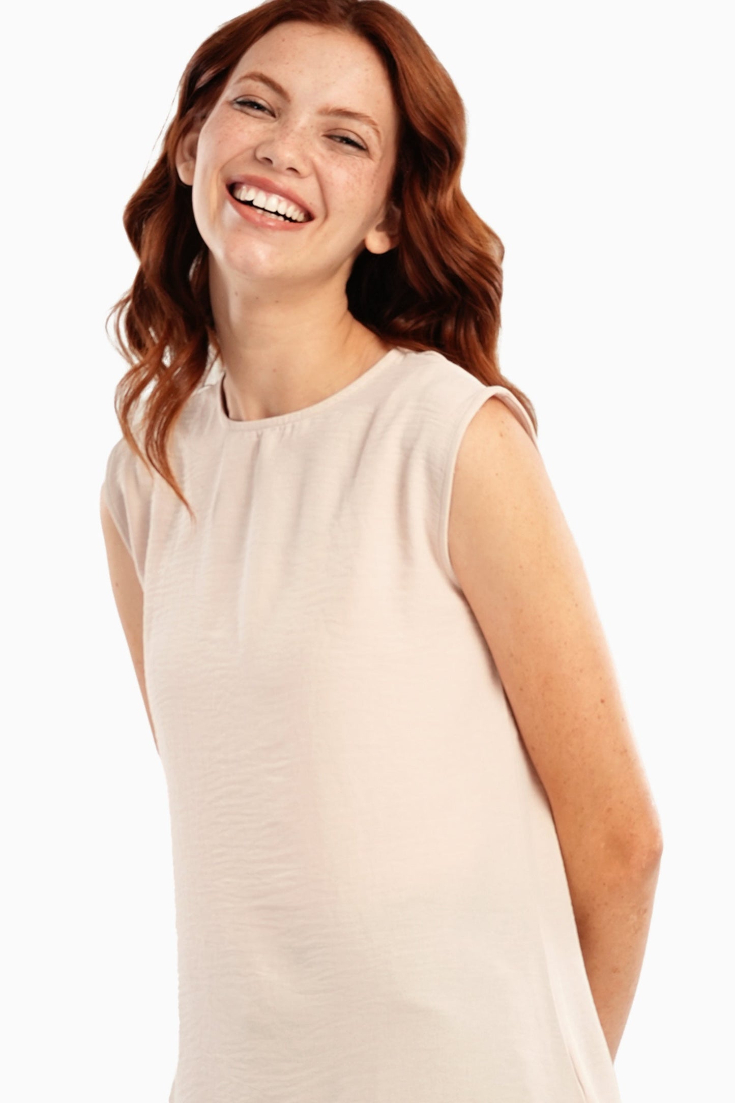 Lightweight Round Neck Blouse