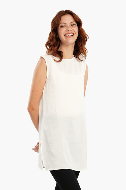 Lightweight Round Neck Blouse