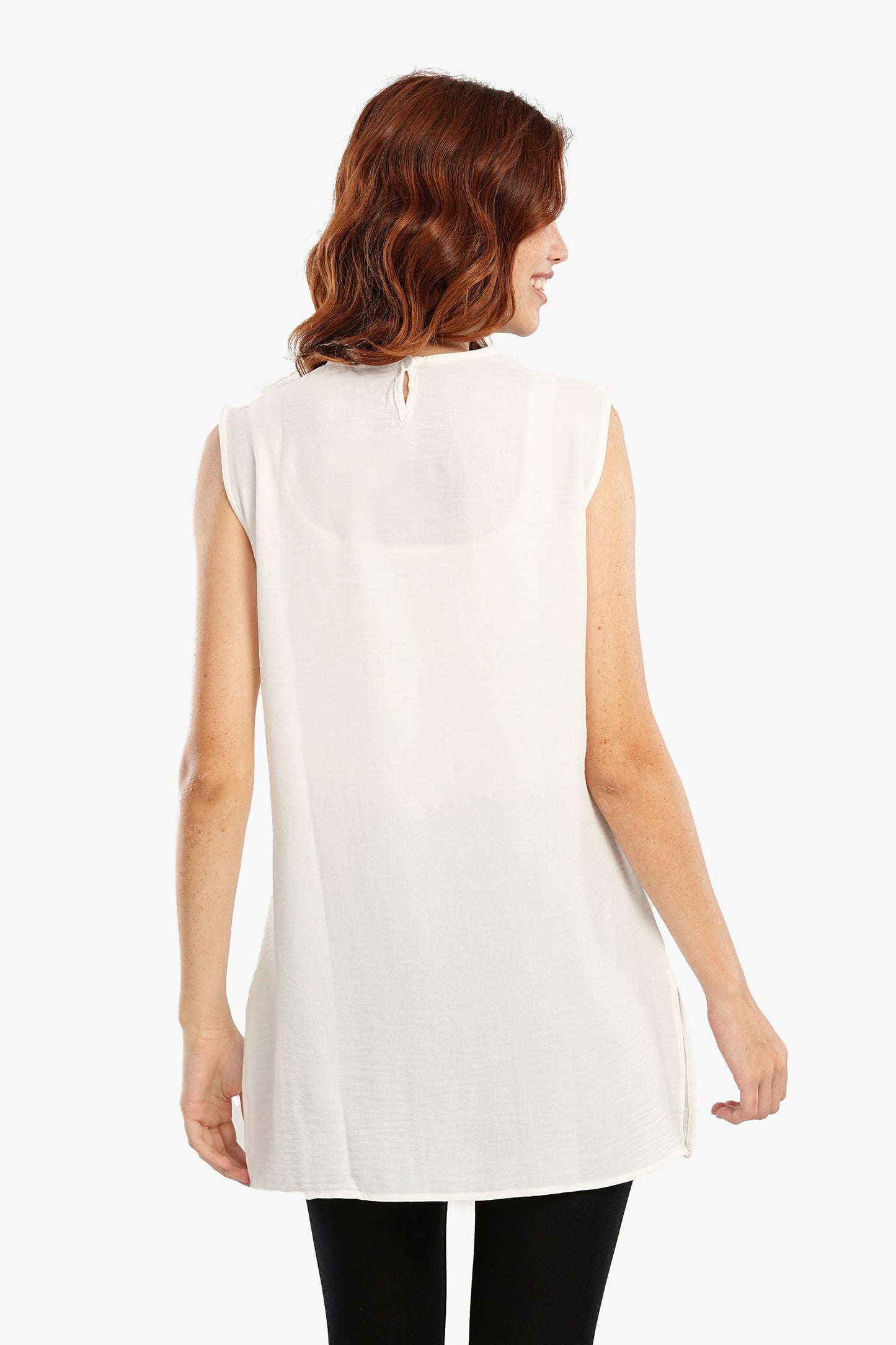 Lightweight Round Neck Blouse