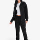 Carina Black Microfiber Lounge Jacket