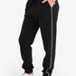 Carina Black Microfiber Lounge Pants