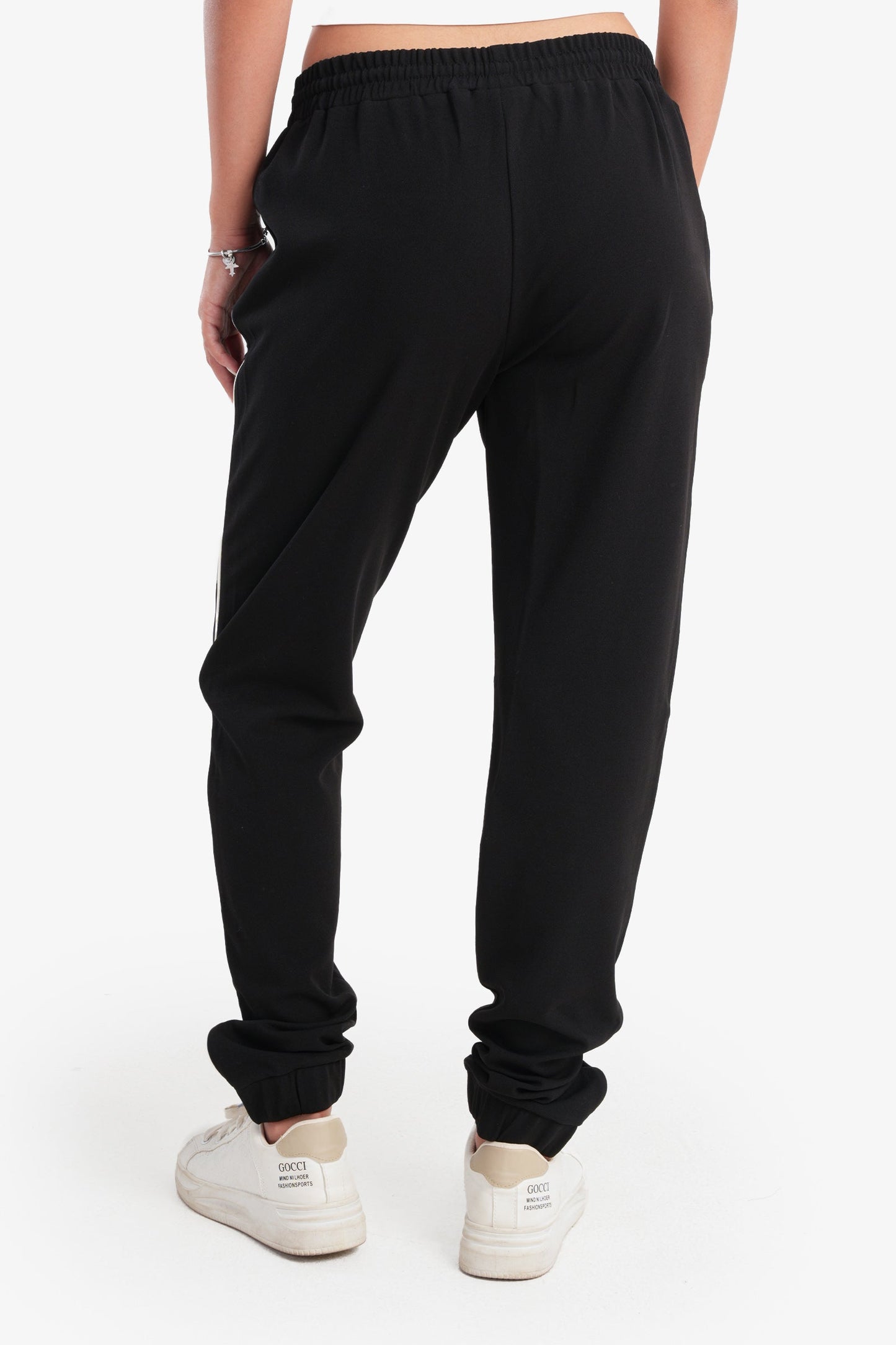 Carina Black Microfiber Lounge Pants