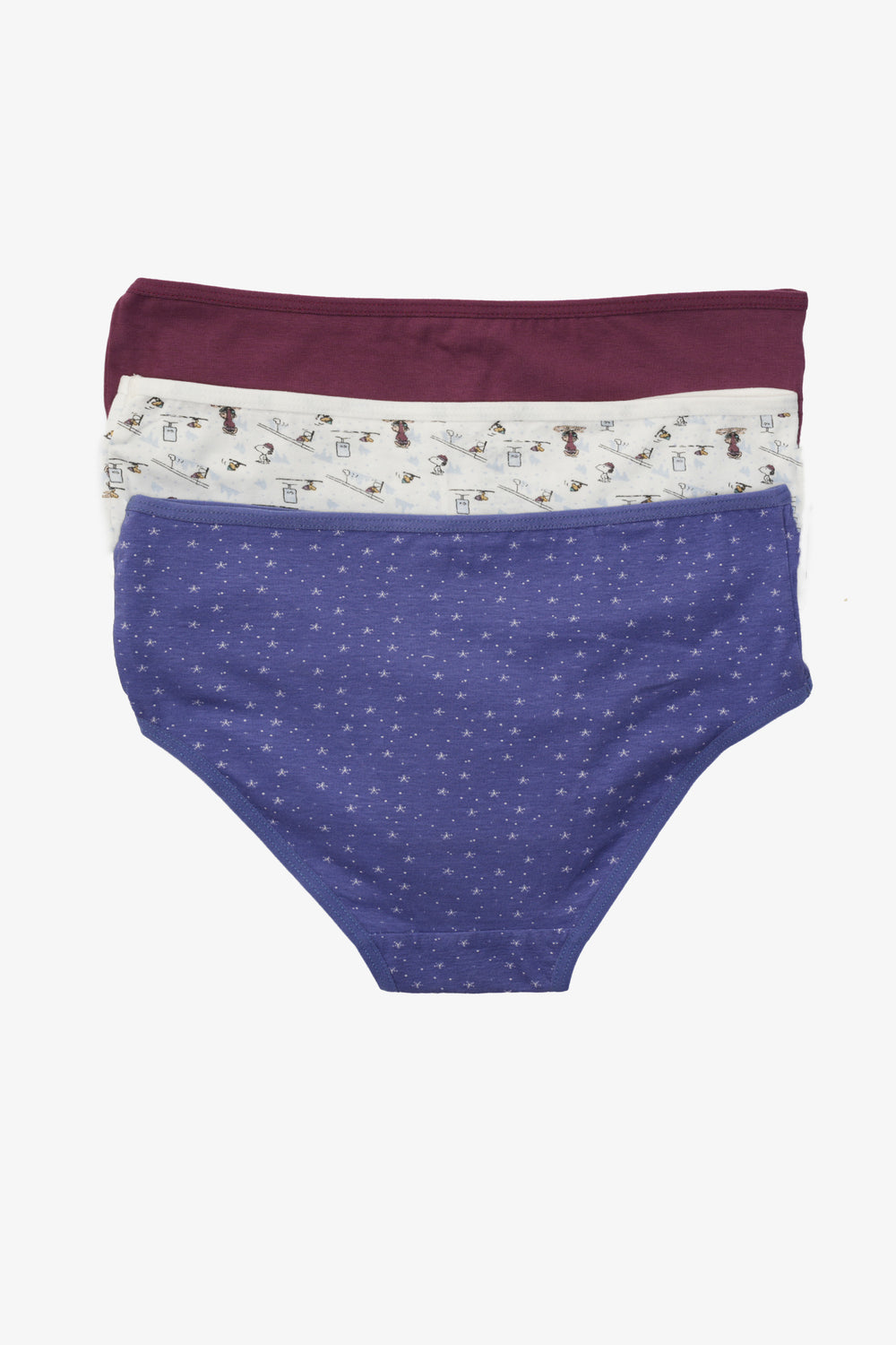 Carina Pack of 3 Colored Brief Panties