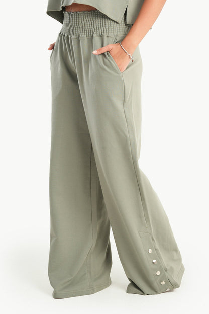 Wide Waist Pyjama Pants