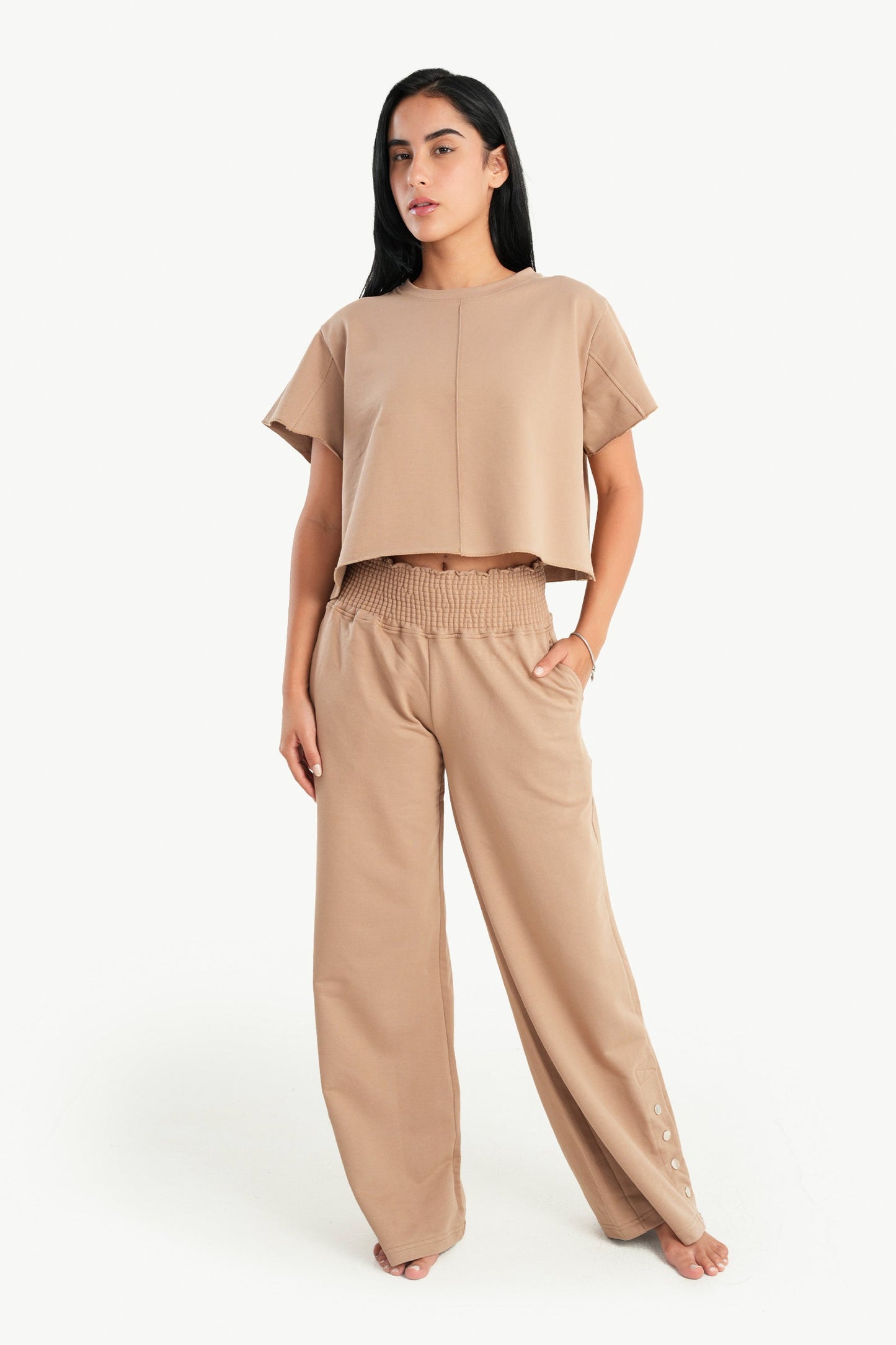 Wide Waist Pyjama Pants