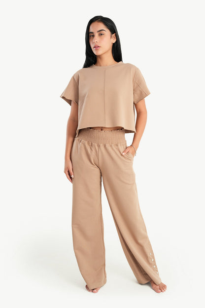 Wide Waist Pyjama Pants