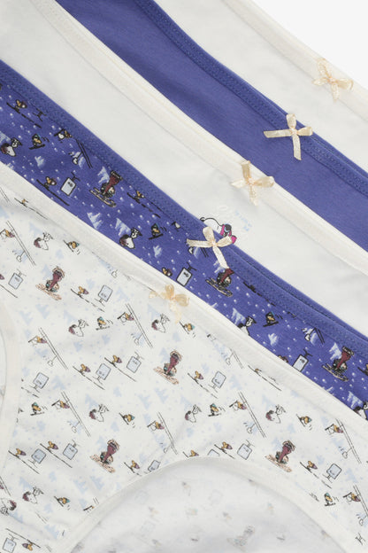 مجموعة من 5 سراويل بيكيني ملونة