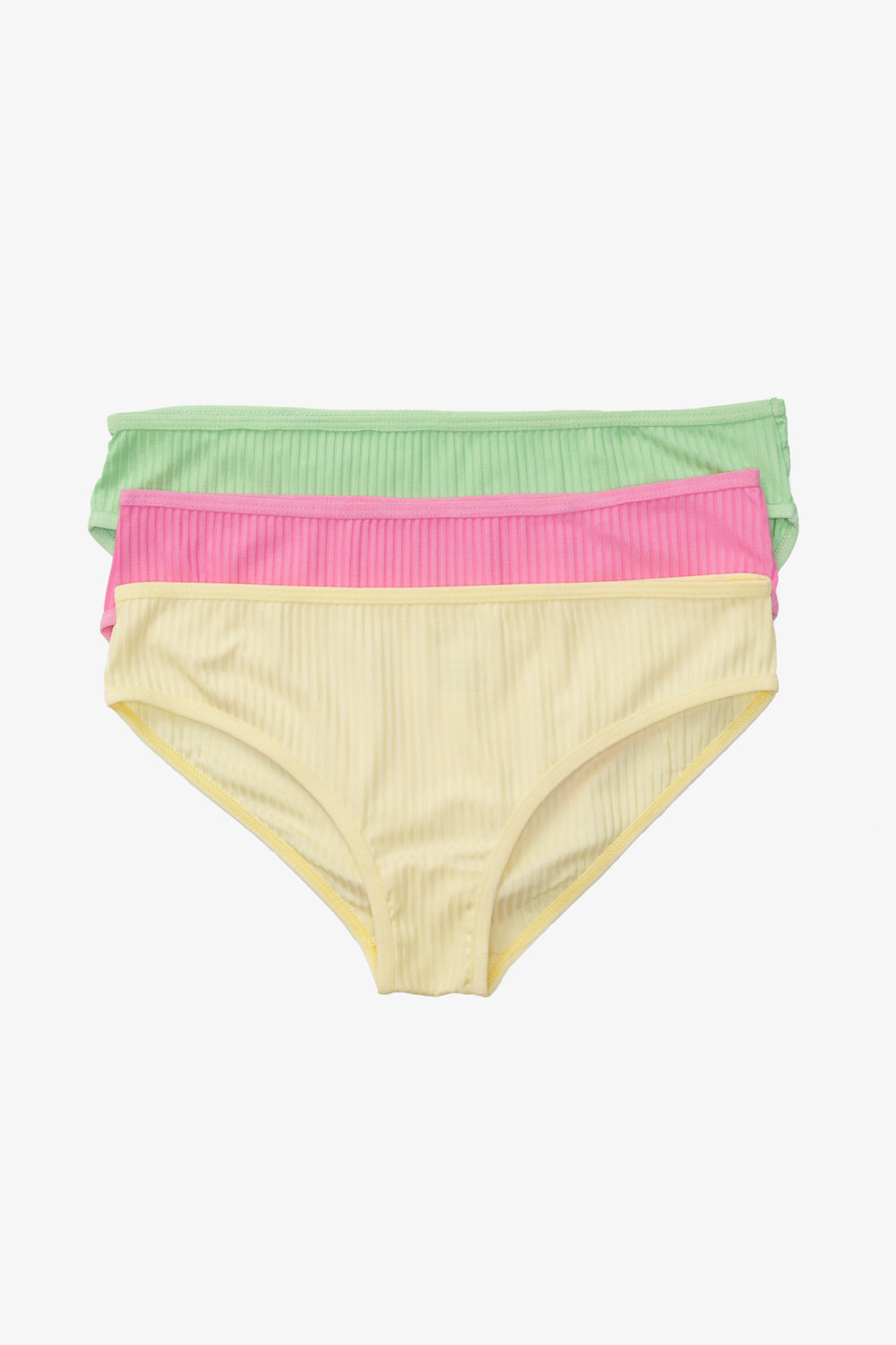 Carina Pack of 3 Colored Brief Panties