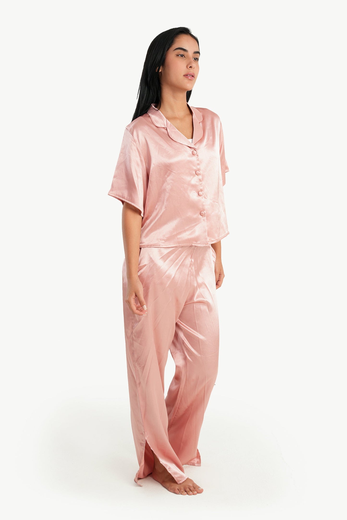 Satin Matching Pyjama Set