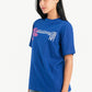 Carina Printed Blue T-Shirt