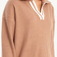 Carina Ribbed Lounge Pullover