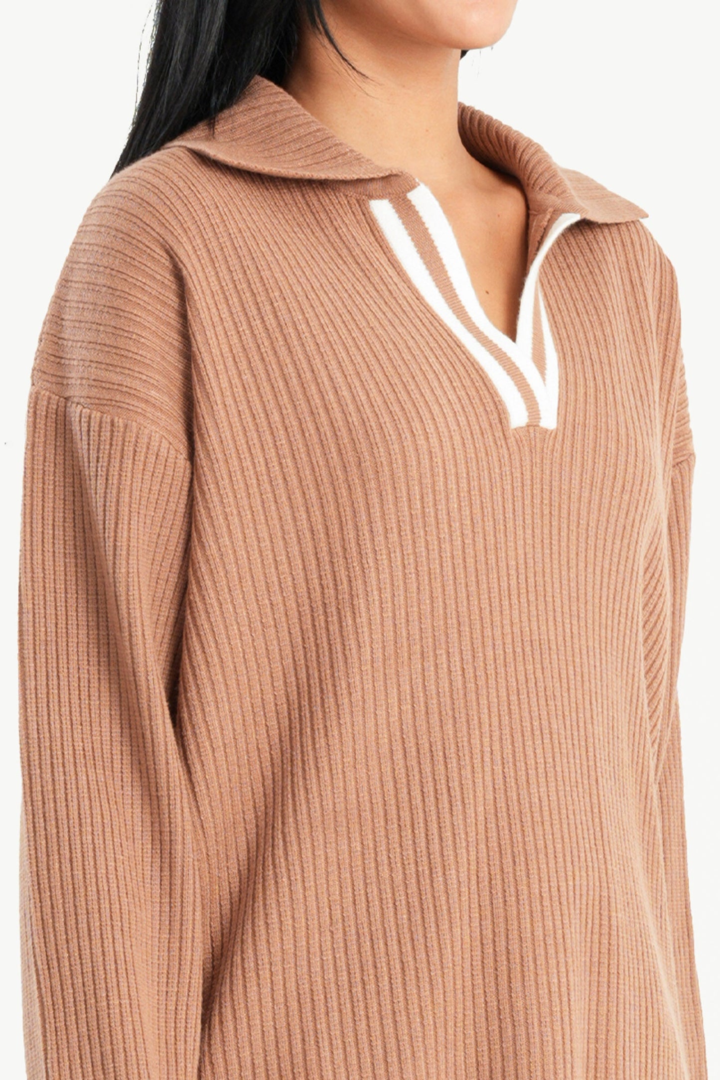 Carina Ribbed Lounge Pullover