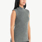 High Neck Ribbed Pullover