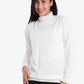 Carina Pullover with Ruffled Neck & Cuffs