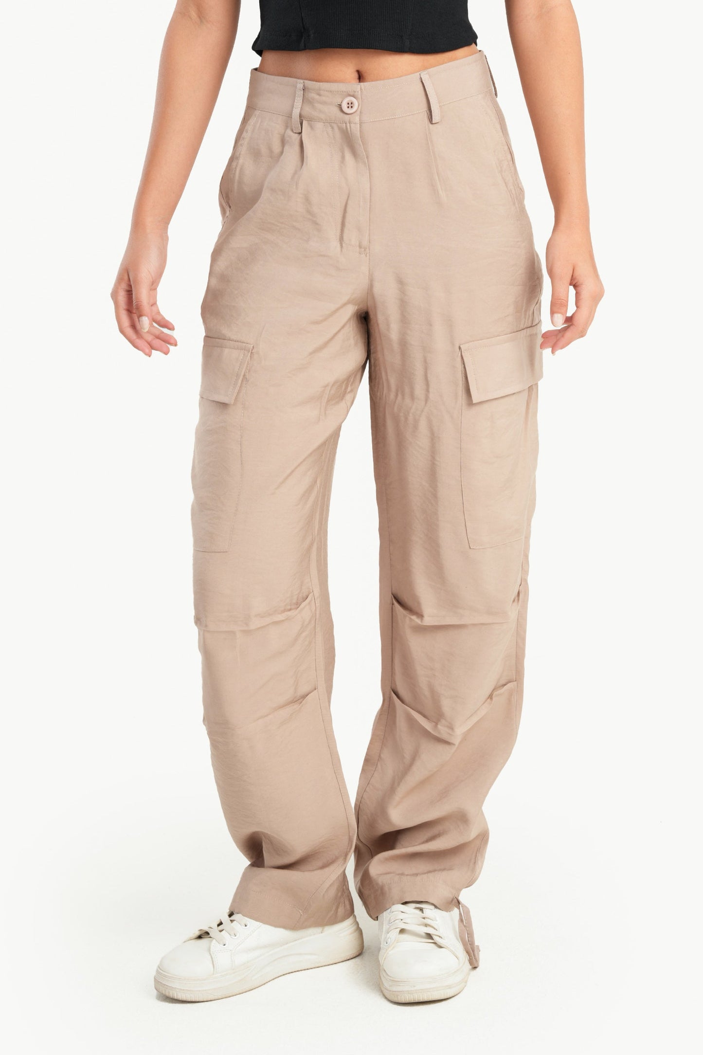 Carina Cargo Pants with Drawstring