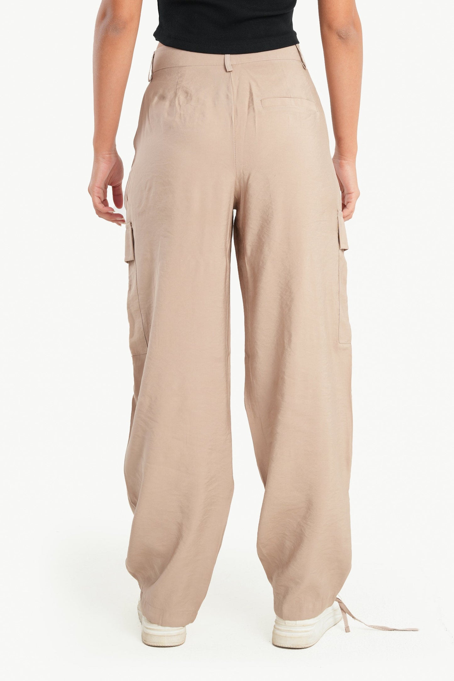 Carina Cargo Pants with Drawstring