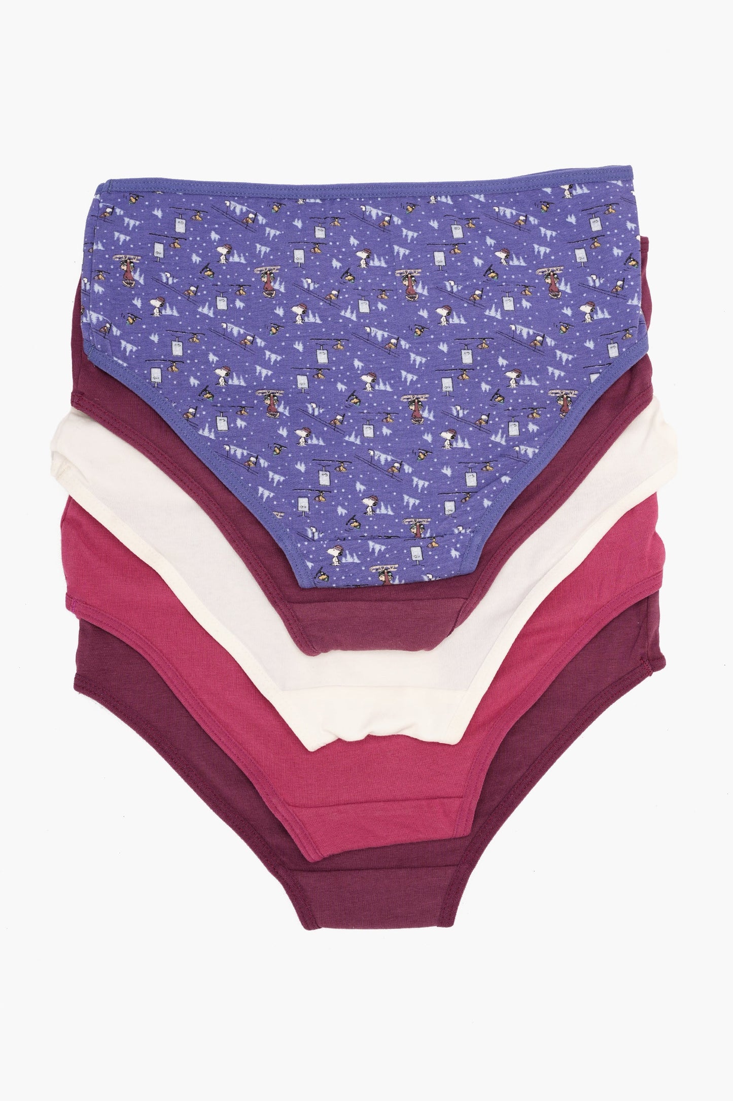 Pack of 5 Colored Brief Panties