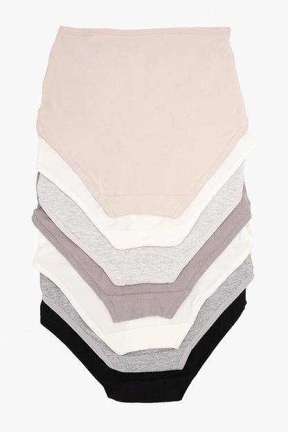 مجموعة من 7 سراويل داخلية كاملة ملونة